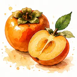 Разнообразие сортов хурмы 2 Спелая хурма с медовым вкусом